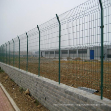 PVC Coated Welded Metal Fencing with Frame